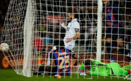 ببینید| گل دوم رئال مادرید به بارسلونا توسط بنزما