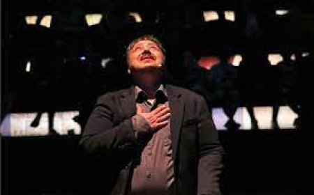 عکس| چهره جدید مازیار لرستانی در مراسم خاکسپاری پوراحمد