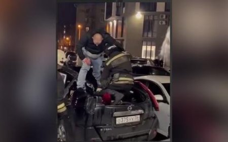 ببینید| زنده ماندن پس از سقوط از طبقه 19