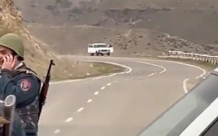 ببینید | تصاویری تازه از جنگ خمپاره‌ای بین آذربایجان و ارمنستان