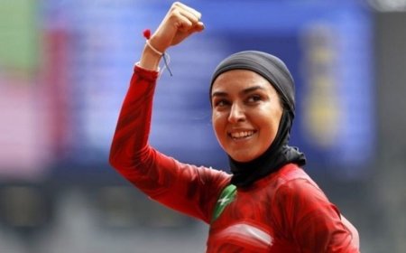 عکس| استوری جنجالی  سریعترین دختر ایران