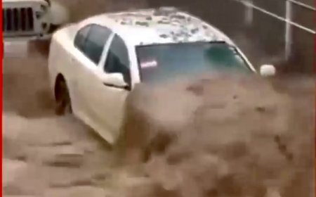 ببینید| سیل وحشتناک در عراق