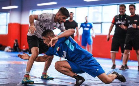 کشتی آزاد  فقط یک فینالیست در روز اول