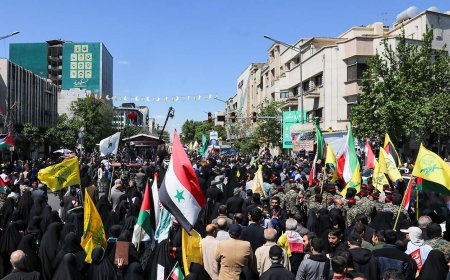 تصاویر راهپیمایی روز جهانی قدس در سراسر ایران
