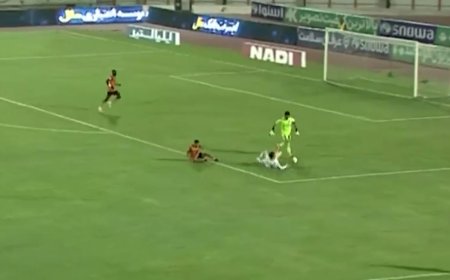 ببینید| گل مس با گل به خودی پورعلی گنجی