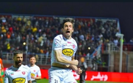 دبل گولسیانی، گل سوم پرسپولیس به مس کرمان