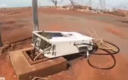 فیلم| طوفان هولناک استوایی در غرب استرلیا