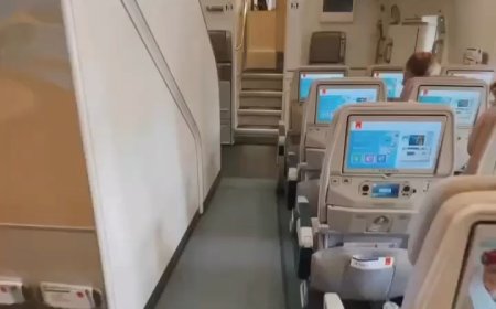 ببینید | امکانات شگفت‌انگیز هواپیمای دو طبقه و فوق لوکس خطوط هوایی امارات