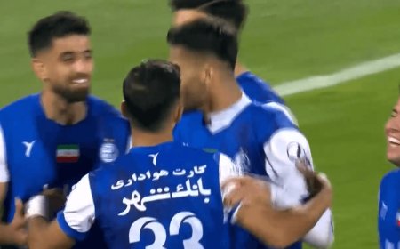ببینید| گل چهارم استقلال به هوادار توسط سعید مهری