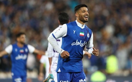 گل سوم استقلال به هوادار توسط محمد محبی (پنالتی)