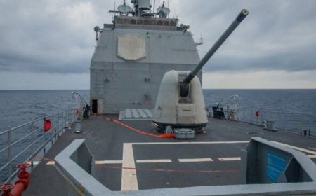 ورود کشتی جنگی آمریکا به تنگه تایوان