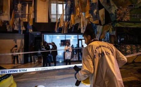 حمله افراد ناشناس به دفتر حزب اردوغان در استانبول