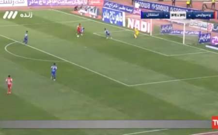 ببینید| گل  پرسپولیس به استقلال توسط آل کثیر