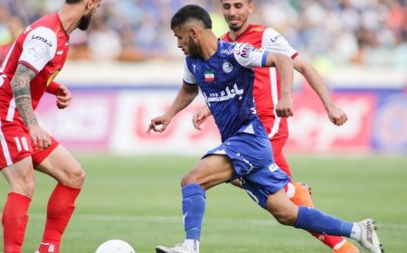 عکس | جنجالی‌ترین صحنه دربی/ پنالتی استقلال سوخت؟