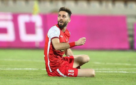 مهاجم پرسپولیس بازداشت شد؟