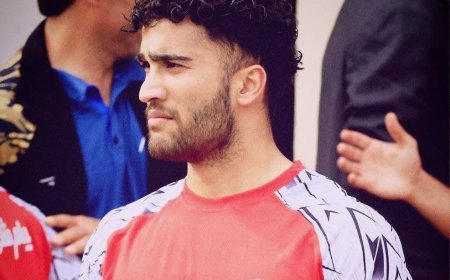 ببینید | آخرین تصاویر از فوتبالیست مازندرانی که در زمین دچار ایست قلبی شد