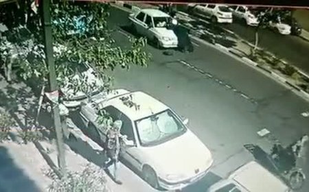 زیر گرفتن عمدی روحانی جوان