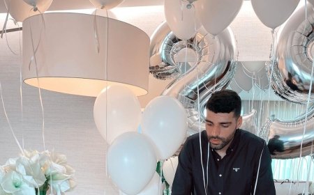 تصاویر لو رفته از جشن تولد مهدی طارمی