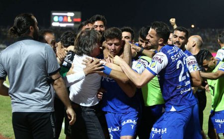 عکس| درگیری لفظی بین ۲ ستاره استقلال