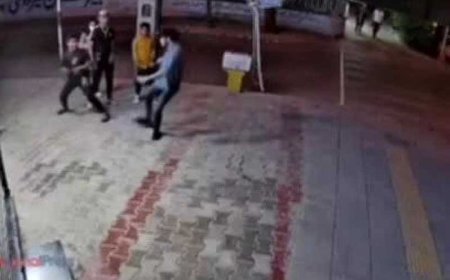 ببینید| لحظه چاقو خوردن شهروند سبزواری در دفاع از دو دختر