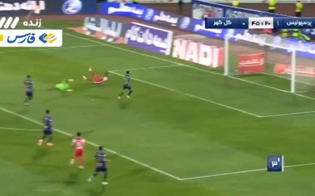 فیلم| گل دوم پرسپولیس به گل‌گهر