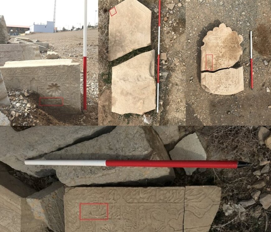 تخریب سنگ قبرهای صفوی در اصفهان + عکس