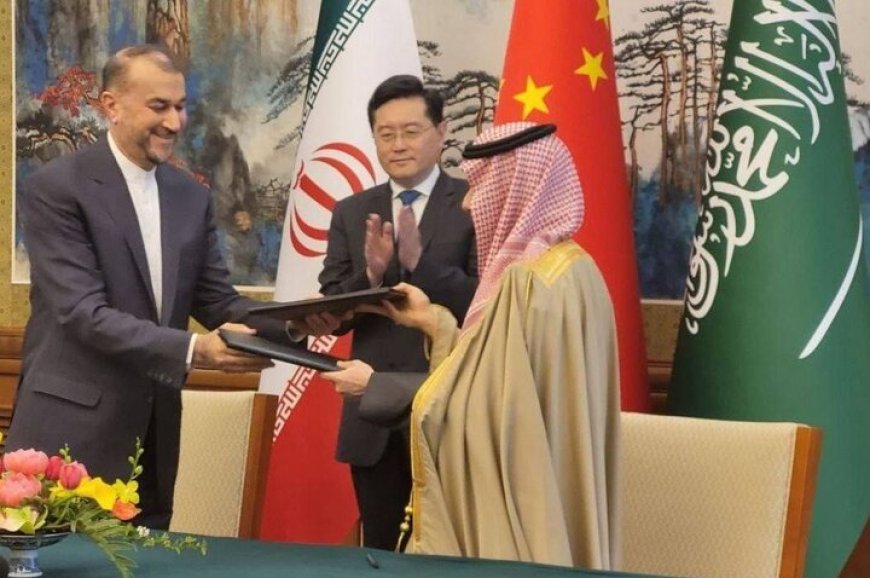 بیانیه مشترک ایران و عربستان در پکن