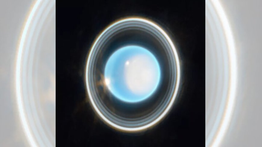 عکس| جیمزوب حلقه‌های دیده‌نشده اورانوس را به تصویر کشید
