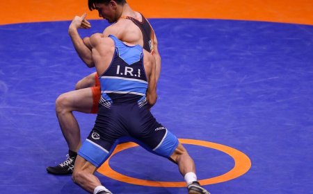 تیم کشتی فرنگی ایران قهرمان تورنمنت بین‌المللی تهران شد