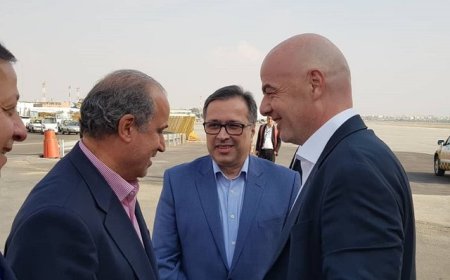 رئیس فیفا به ایران می‌آید