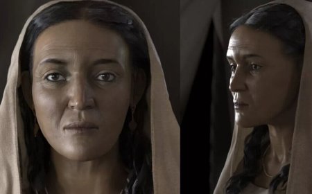 بازسازی ظاهر زنان عربستان در ۲۰۰۰ سال پیش