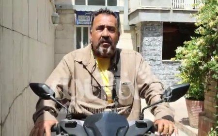 ببینید | حمله وحید قلیچ به ناصر محمدخانی پشت فرمان موتور