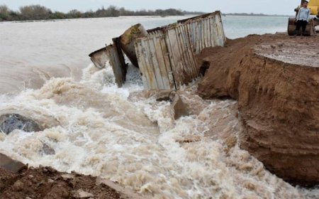 ببینید| قدرت عجیب و وحشتناک سیل در عمان!
