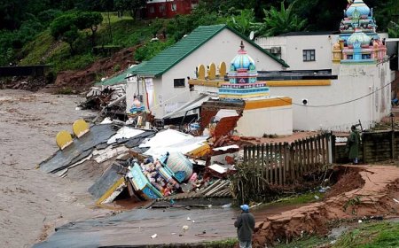 سیل مرگبار در یک کشور آفریقایی