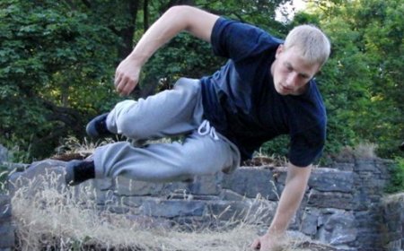 اقدام وحشتناک پارکورباز تهرانی