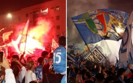 یک  کشته و ۲۰۰ مجروح در جشن قهرمانی ناپولی