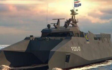 عکس| اولین تصویر از داخل ناو موشک‌انداز شهید سلیمانی