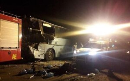 تصادف مرگ‌بار اسکانیا با ۵ کشته