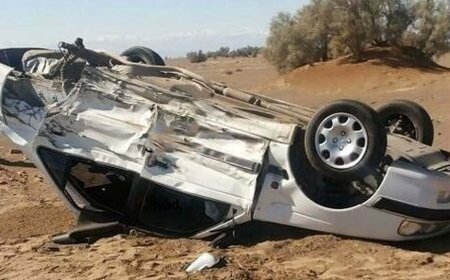 واژگونی پژو پارس در سبزوار 4 کشته برجای گذاشت 