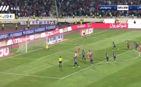 گل  پرسپولیس به پیکان 