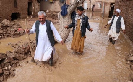 بارندگی شدید و سیل در افغانستان با ۲۹ کشته و مصدوم