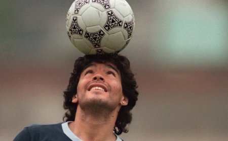 فیلمی قدیمی از اولین تمرین مارادونا پس از ترک کوکائین