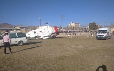 ببینید | جزئیات تازه از سقوط بالگرد وزیر ورزش 