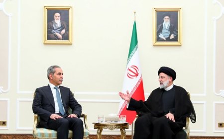 دیدار رئیس جمهور با رئیس شورایعالی قضایی عراق