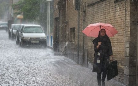 تهران، قم، البرز و ۱۷ استان دیگر امروز بارانی است