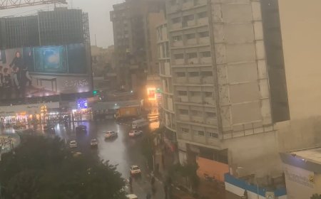 بارش سنگین باران در تهران! +ویدئو