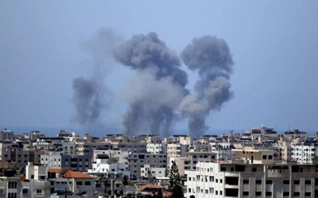 ببینید| لحظه شهادت و بمباران محل زندگی یکی از فرماندهان «سرایا القدس»