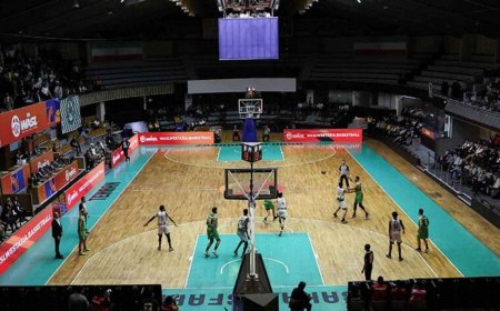 ببینید| حادثه تلخ در سالن بسکتبال آزادی