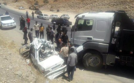 ۷کشته در پی تصادف محور جاده ترانزیت زابل