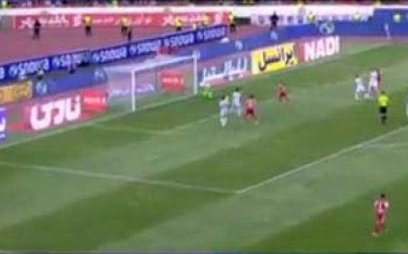 گل اول پرسپولیس توسط مهدی ترابی